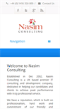 Mobile Screenshot of nasimconsulting.com